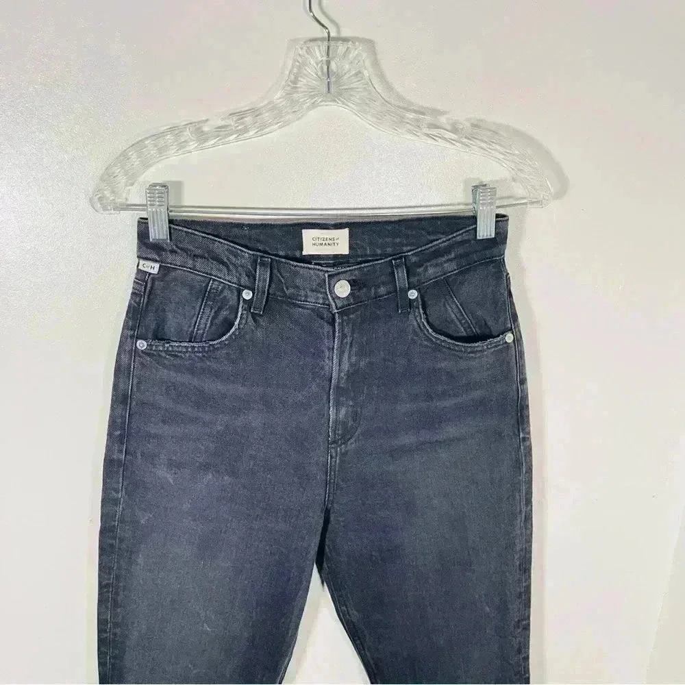 Citizens of Humanity Valerie High Rise Stirrup Jean Shadow Breeze